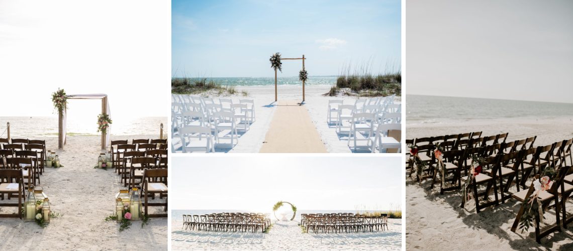 How To Style Your Florida Beach Wedding Aisle