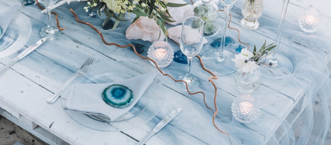 The Magical Colors Of A Beach Wedding